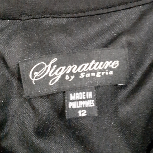 Signature by Sangria Women's Hankerchief Dress Y2K Size 12 - Picture 7 of 9